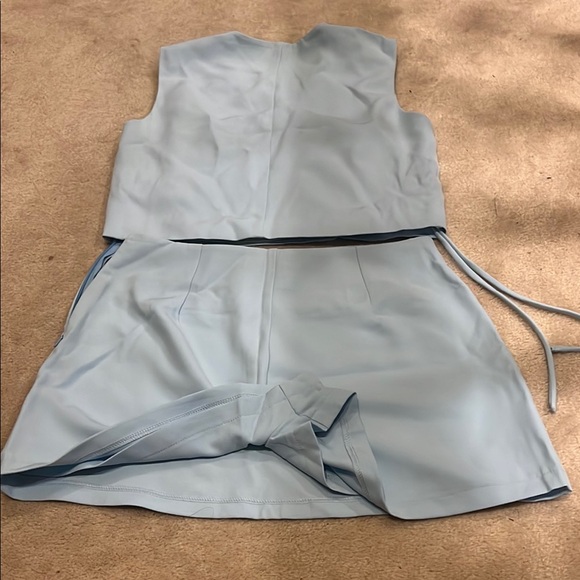 Light Blue Two-Piece Set - Picture 2 of 2